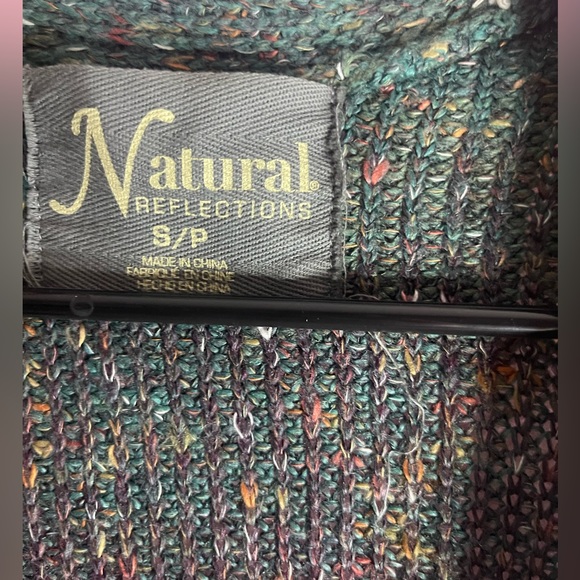 Natural reflections womens small cardigan - Picture 3 of 4